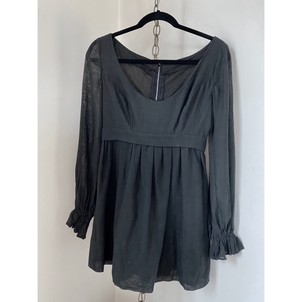Vintage Black Babydoll Dress